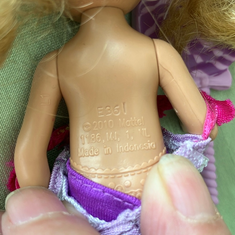 Barbie Madison Amusement Park Chelsea Girl Cat Theme  and  Purple Lollipop 2010 - Picture 3 of 12